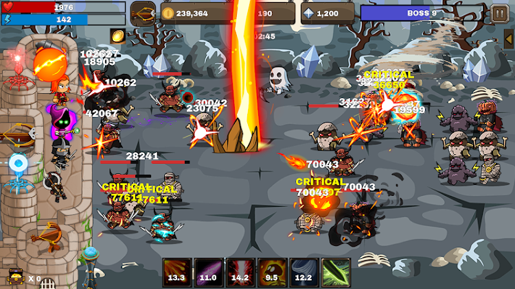 #1. Final Castle Defence:Idle RPG (Android) By: DH GAME