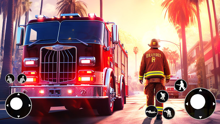 #1. Fire Emergency Tycoon Games (Android) By: Bestie Gamez Studio