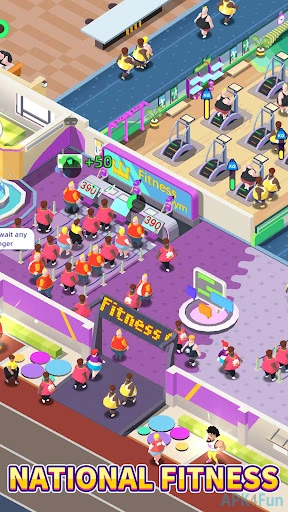 Fitness Club Tycoon Screenshot Image