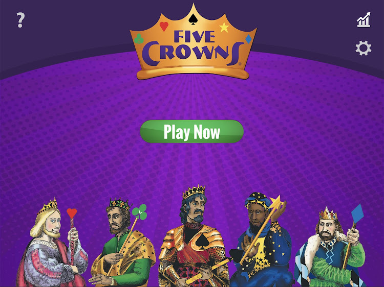 #7. Five Crowns Solitaire (Android) By: PlayMonster LLC