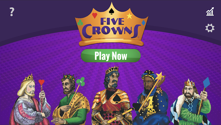 #1. Five Crowns Solitaire (Android) By: PlayMonster LLC