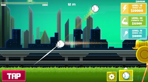 Flick Hit Baseball Screenshot Image