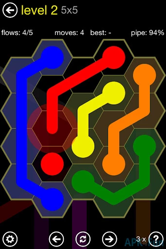 Flow Free: Hexes Screenshot Image