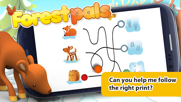 #1. Forestpals Winter (Android) By: HI10