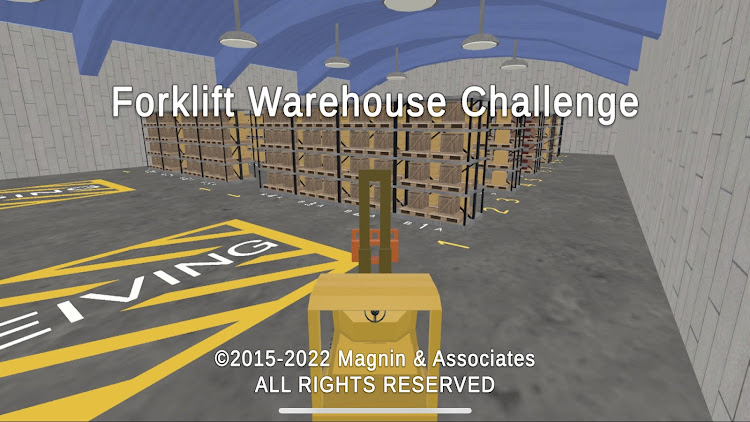 #1. Forklift Warehouse Challenge (Android) By: Magnin & Associates