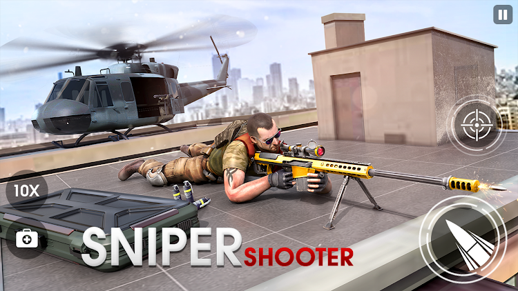 #1. Fps Sniper Gun Shooter Games (Android) By: Oscar Games