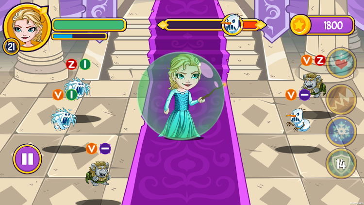 #1. Frozen Magic Citadel (Android) By: belly studio