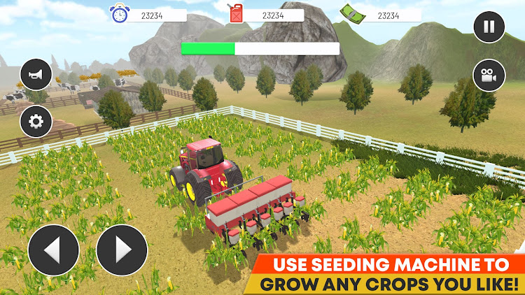 #1. Future Farming Tractor Drive (Android) By: Nobody Game Studio