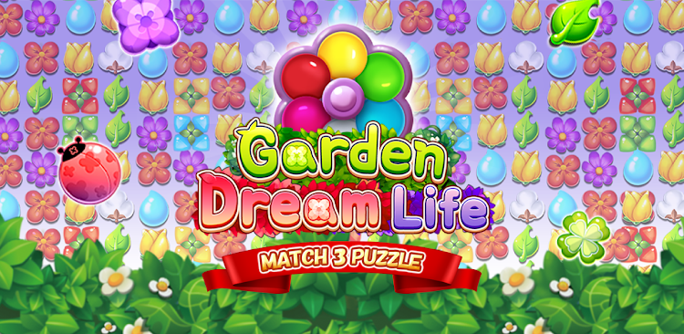 #7. Garden Dream Life: Match 3 (Android) By: BRAEVE