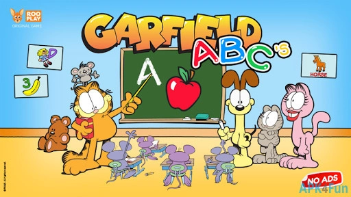 Garfield ABC's for Kids Screenshot Image