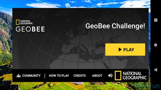 GeoBee Challenge Screenshot Image