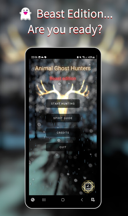 #1. Ghost hunting game - beast (Android) By: Six dots Software