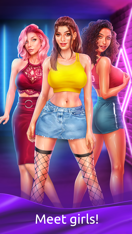 #1. Girls & City: spin the bottle (Android) By: Flushee LTD