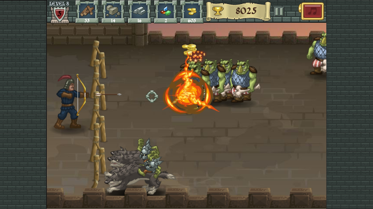 #1. Goblins at the Gates (Android) By: Creative Spark Studios