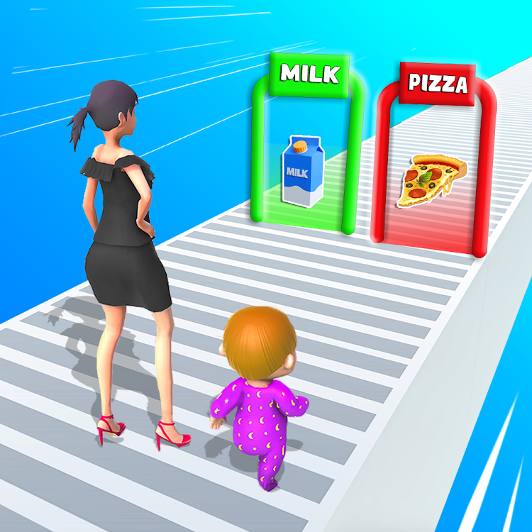 #1. Good vs Bad Mom: Mother Sim (Android) By: Forbidden Games