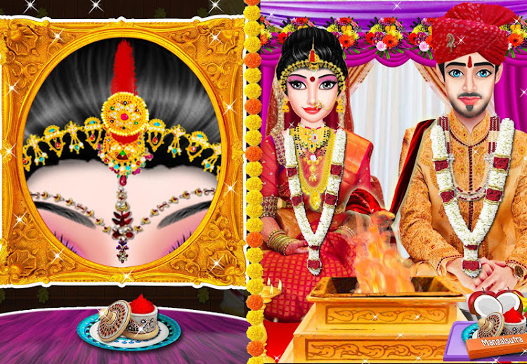 #1. Gorgeous Indian Wedding Beauty (Android) By: TBZ 9 Games