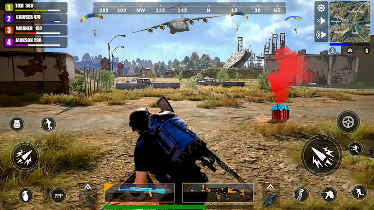 #1. Gun Games 3D FPS Shooting Game (Android) By: Gaming Pod