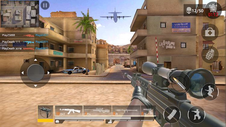 #1. Gunner FPS Shooter (Android) By: FIRE GAME