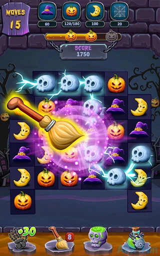 Halloween Witch Connect Screenshot Image