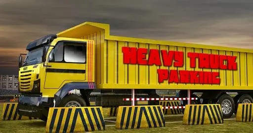 Heavy dump truck 3D parking Screenshot Image