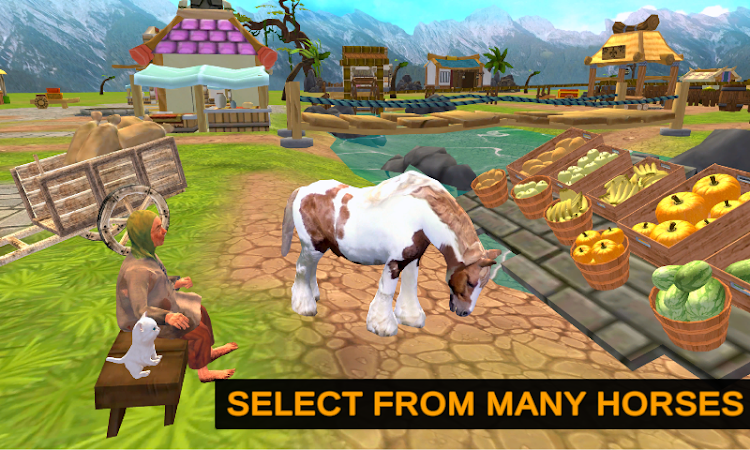 #1. Horse Cart Carriage Game 3D (Android) By: EpicEdge Games