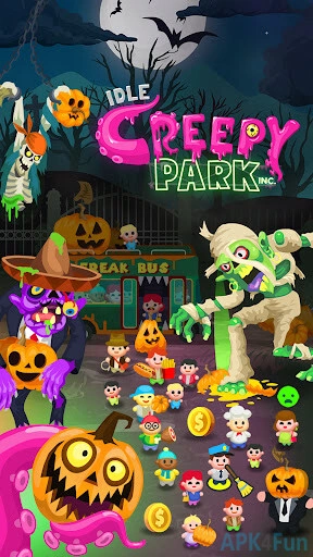 Idle Creepy Park Inc. Screenshot Image