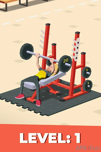 Idle Fitness Gym Tycoon Screenshot Image