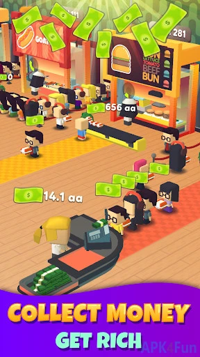 Idle Food Court Tycoon Screenshot Image