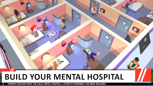 Idle Mental Hospital Tycoon Screenshot Image