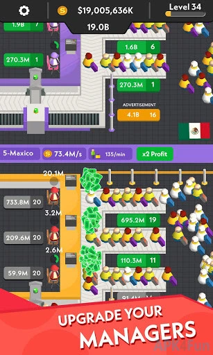 Idle Passport Tycoon Screenshot Image