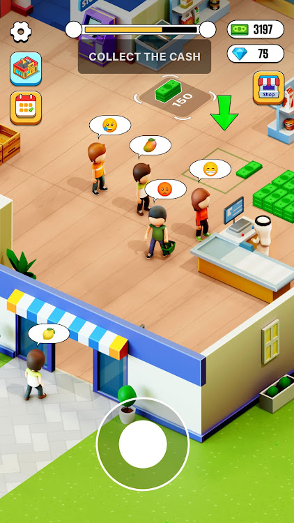 #1. Idle Supermarket Rush (Android) By: GenI Games