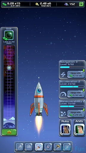 Idle Tycoon: Space Company Screenshot Image