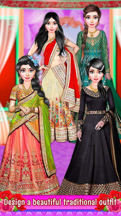 #1. Indian Fashion Makeup Stylist (Android) By: playNfun - educational & girl games