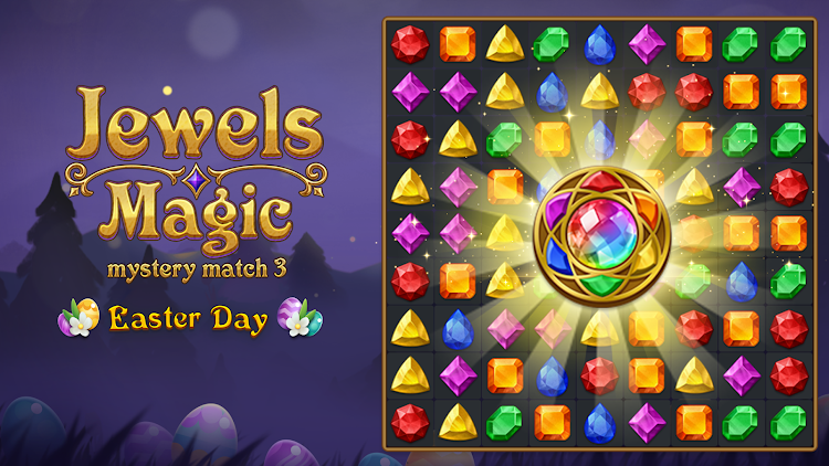 #7. Jewels Magic: Mystery Match3 (Android) By: Puzzle1Studio