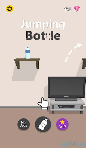 Jumping Bottle Screenshot Image