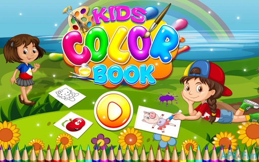 Kids Preschool Coloring Book Screenshot Image