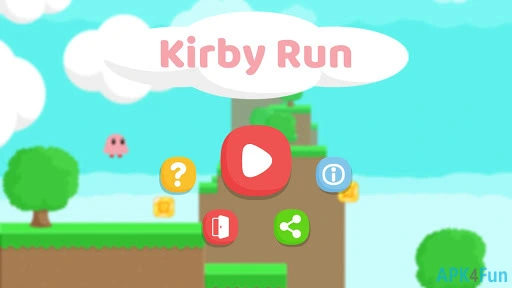 Kirby Run and Jump Screenshot Image