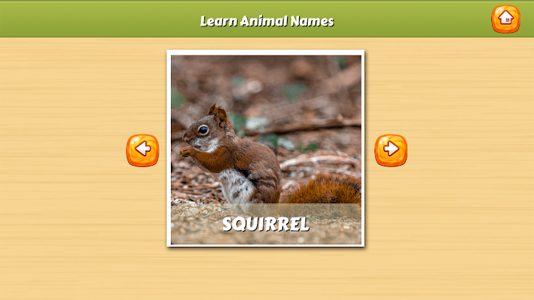 #1. Learn Animal Names (Android) By: awara labs