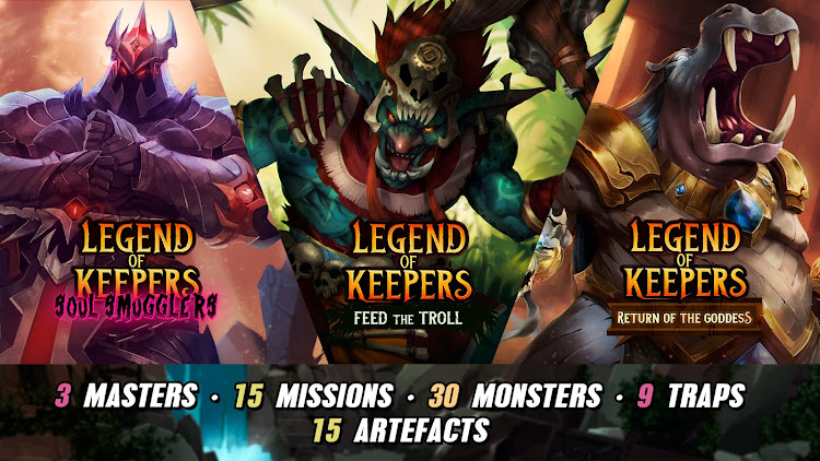 #1. Legend of Keepers (Android) By: Playdigious