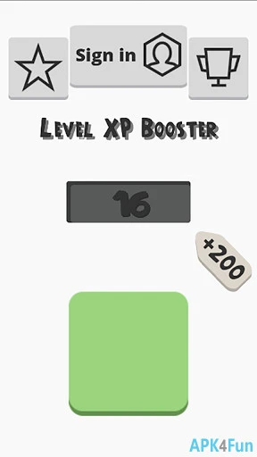 Level XP Booster Screenshot Image