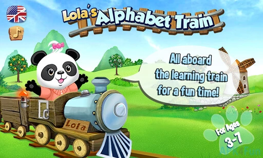 Lola's Alphabet Train Screenshot Image