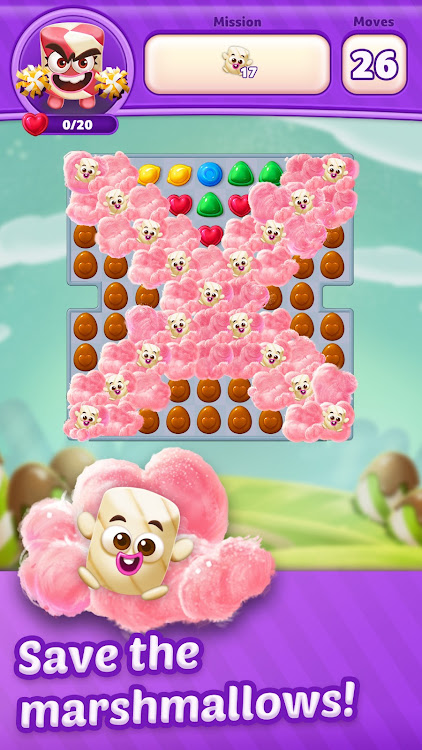 #1. Lollipop Sweet Heroes Match3 (Android) By: Puzzle1Studio