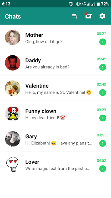 #1. Love Story Chat — real stories (Android) By: Startmob