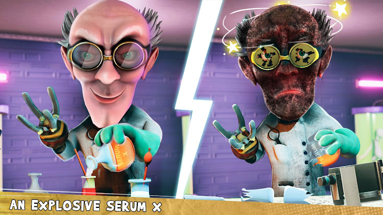 #1. Mad Scientist - Strategy Games (Android) By: Frolics Simulation & Action Games