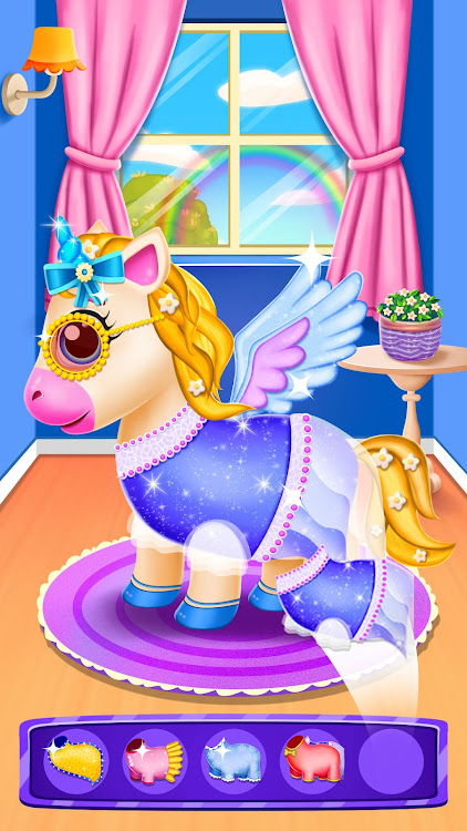 #1. Magical Unicorn Girl Games (Android) By: AuraEffects