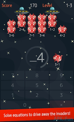 Math Invaders Screenshot Image