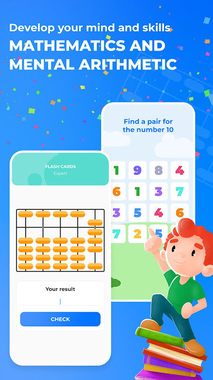 #1. Matsy: Math for Kids 1,2 grade (Android) By: Ilin Igor