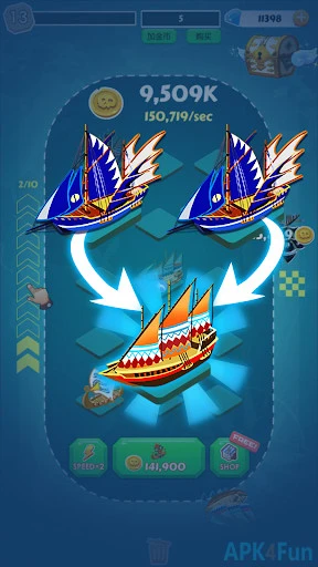 Merge Pirate Screenshot Image