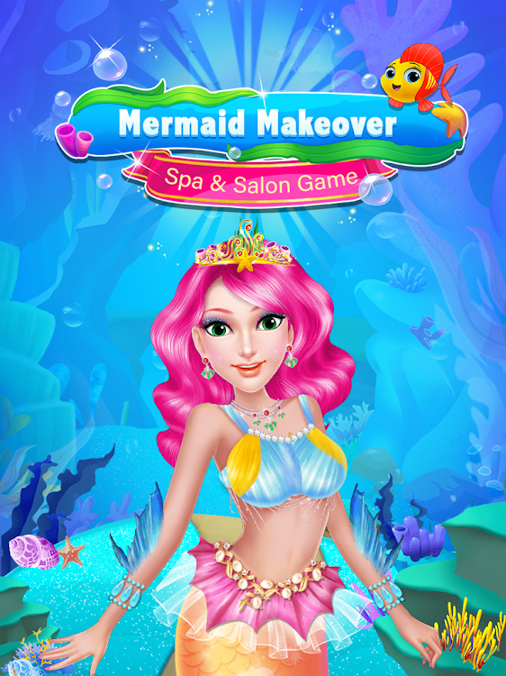 #1. Mermaid Makeover Spa & Salon (Android) By: Supergirl Game Studio