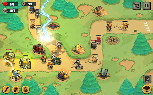 Metal Soldiers Defense Screenshot Image